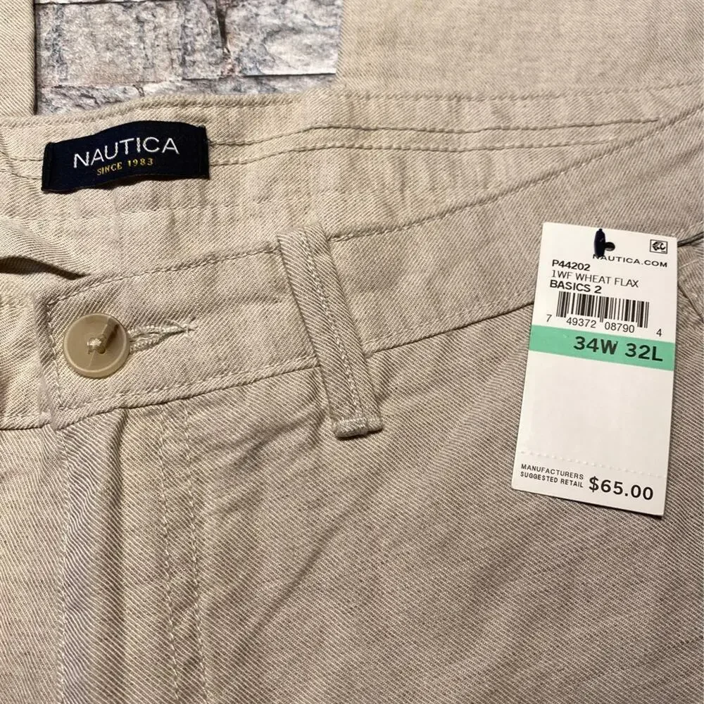 Men's 34x32 Nautica khakis